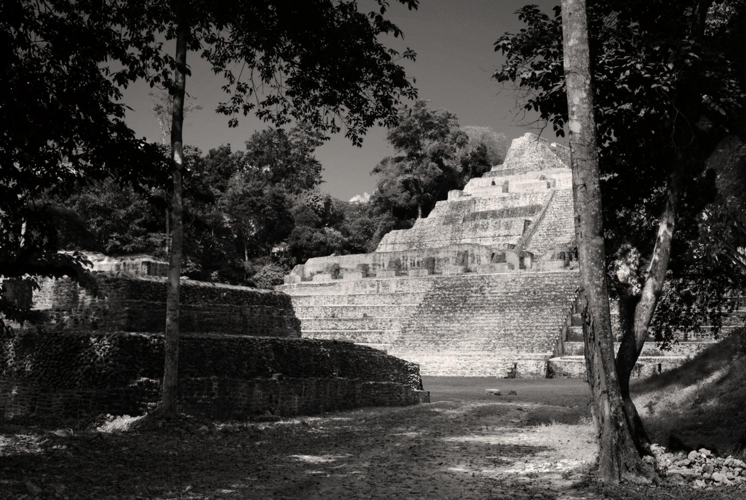A spontaneous photograph made while travelling