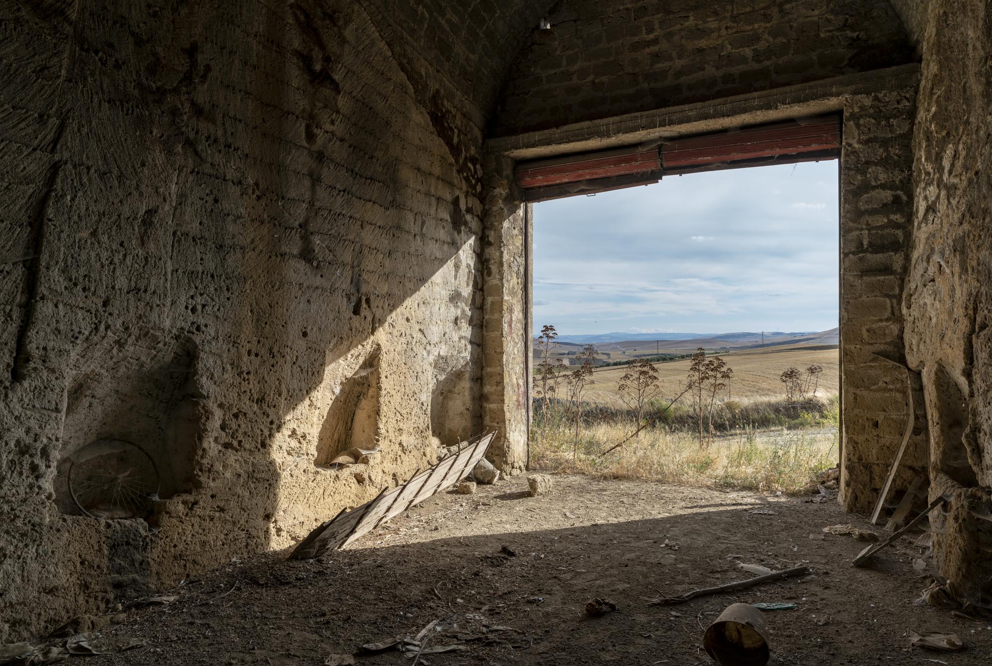 A spontaneous photograph made while travelling
